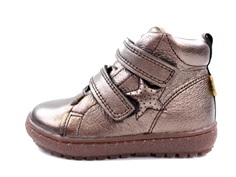 Bisgaard winter toddler shoe Eli stone with velcro and TEX